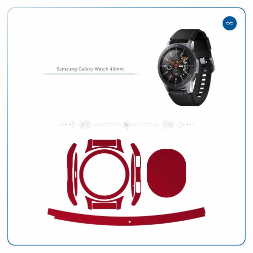 Samsung_Galaxy Watch 46mm_Matte_Warm_Red_2